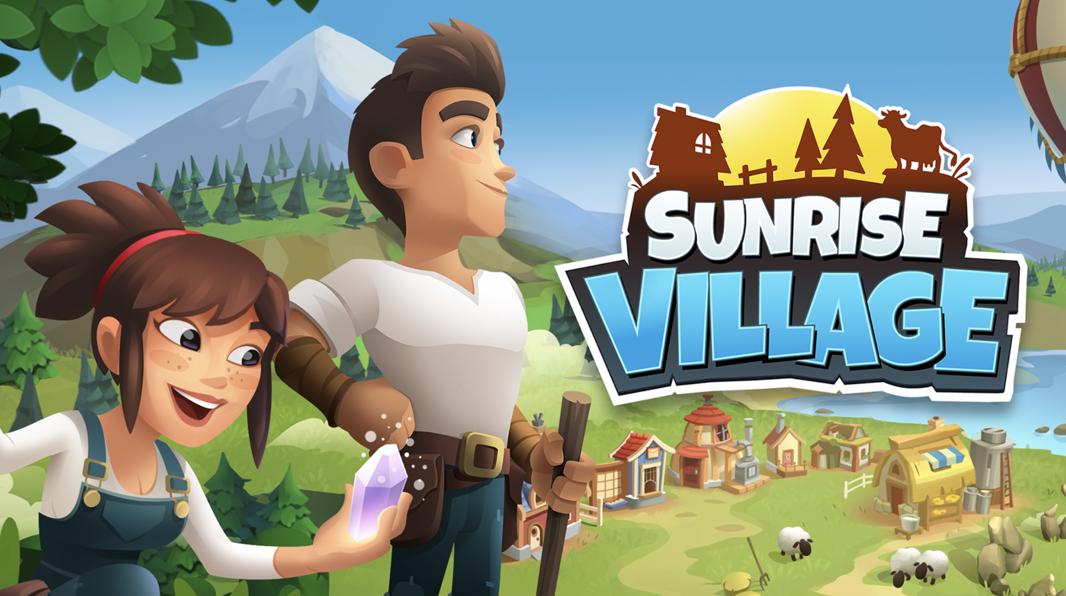 Sunrise игра. Игры про деревню на андроид. Санрайз Вилладж. Return to the Village на андроид.